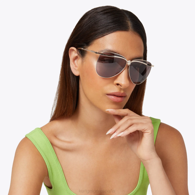 Kurt Geiger mujer gafas de sol de aviador london eagle 2LPR464 | accesorios oro
